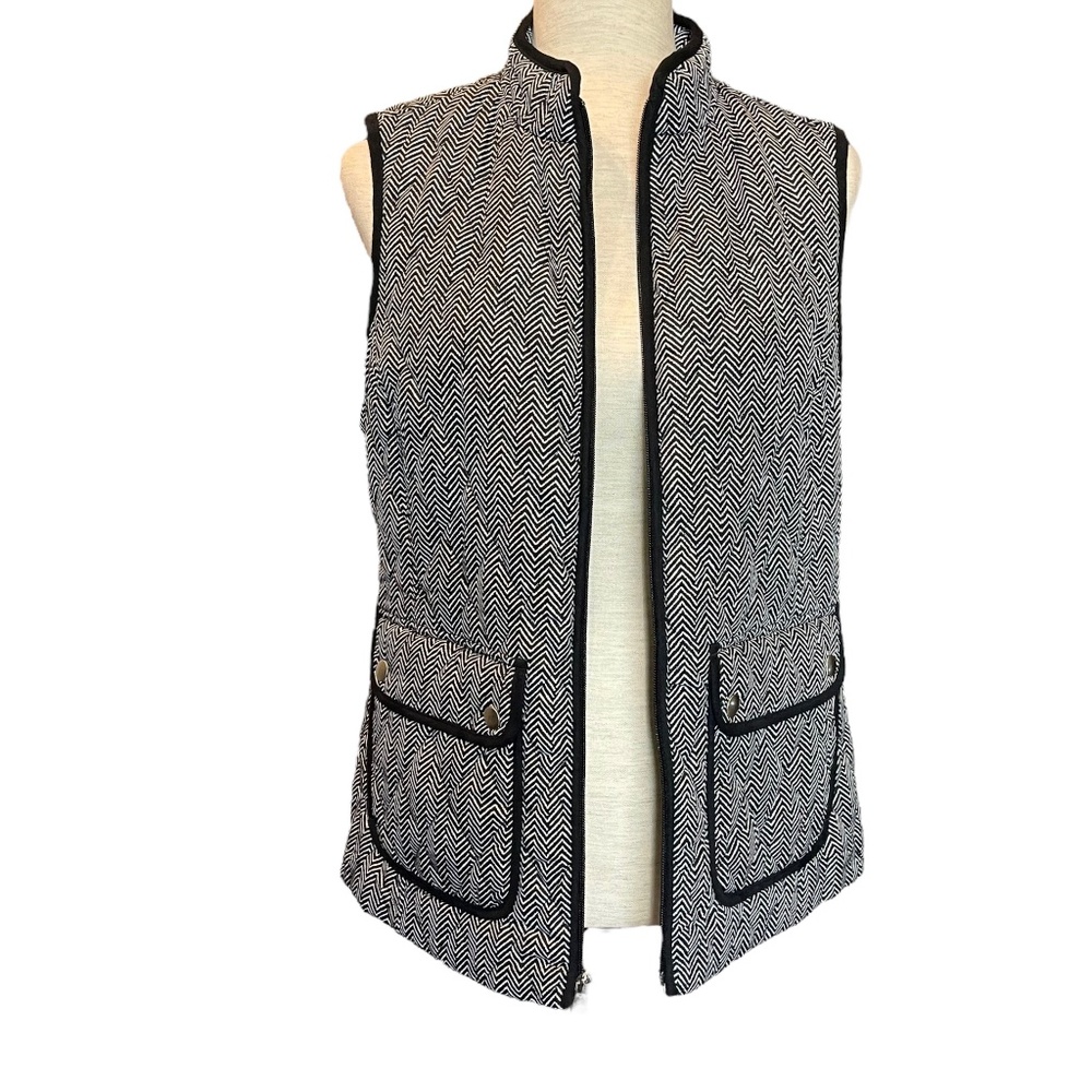Croft & Barrow Zip-Up Quilted Vest